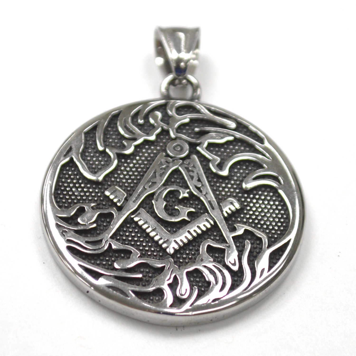 Masonic Stainless Steel Pendant 86-2967