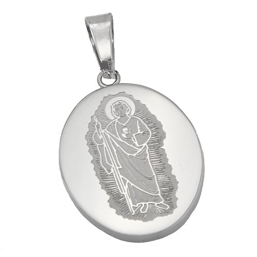 St. Jude Medallion Stainless Steel 86-1794S