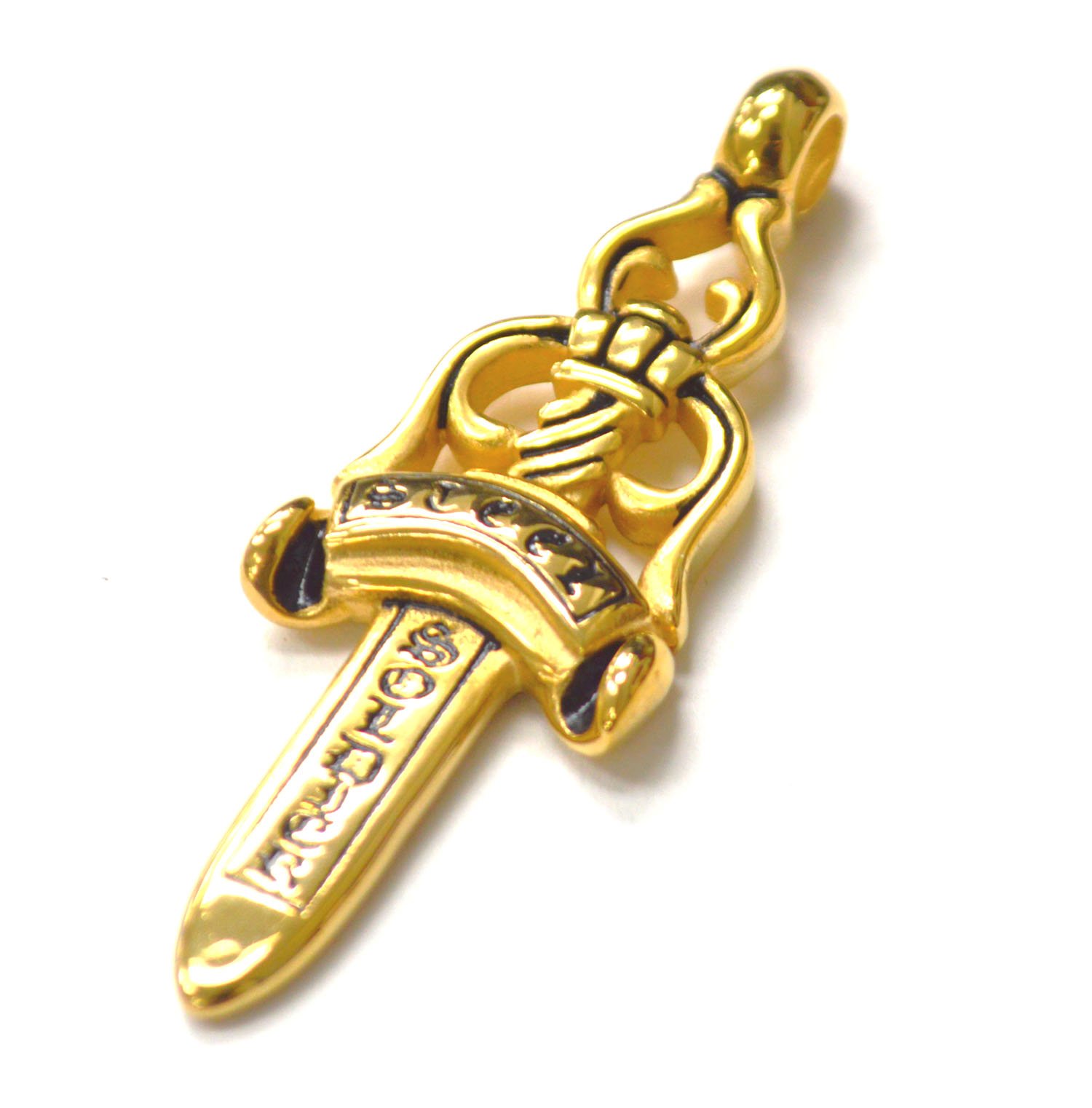 Sword Gold Plated Pendant 86-2878G