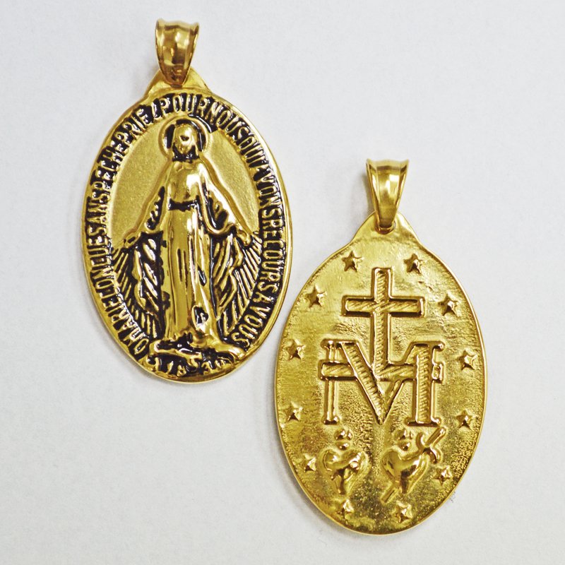 Miraculous Medal Pendant 86-2083G