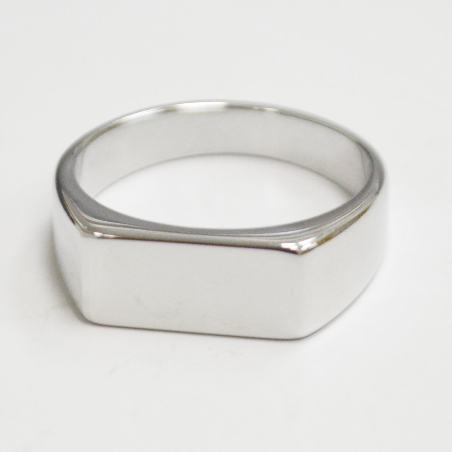 Signet Stainless Steel Ring   81-1210S-1