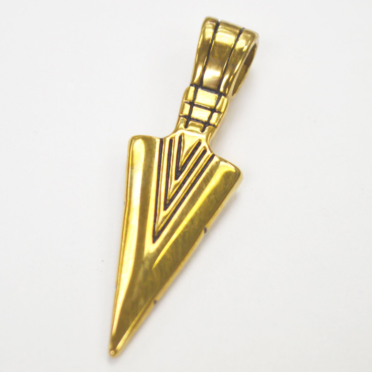 ARROWHEAD Gold I Plated Pendant 86-1604G