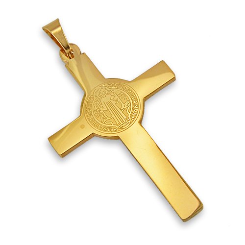San Beneto Gold IP Plated Pendant 86-1601G