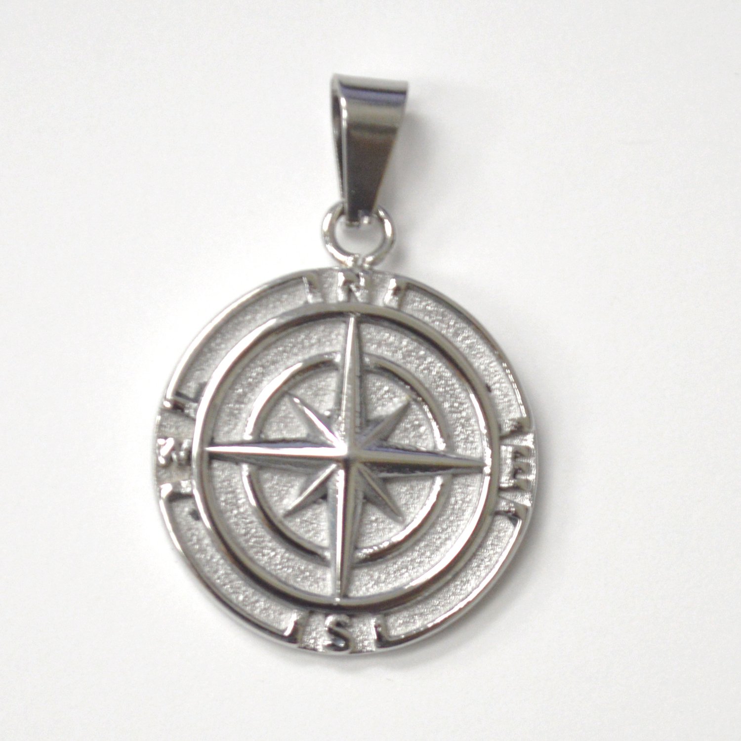 Compass Stainless Steel Pendant 86-3107