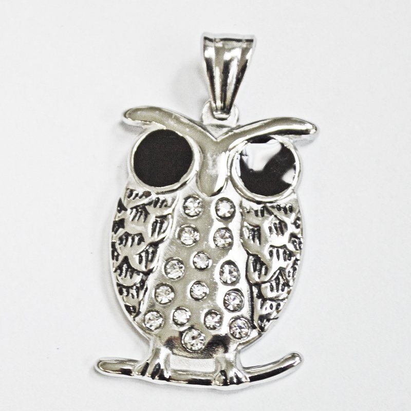 Owl Pendant 86-2013-stn