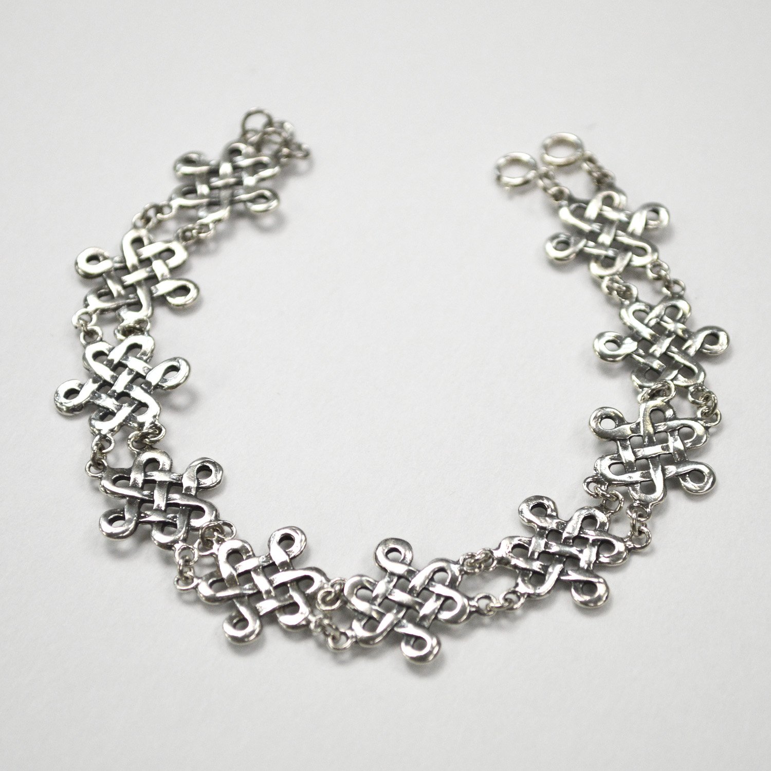 Celtic Design Sterling Silver Bracelet 542051
