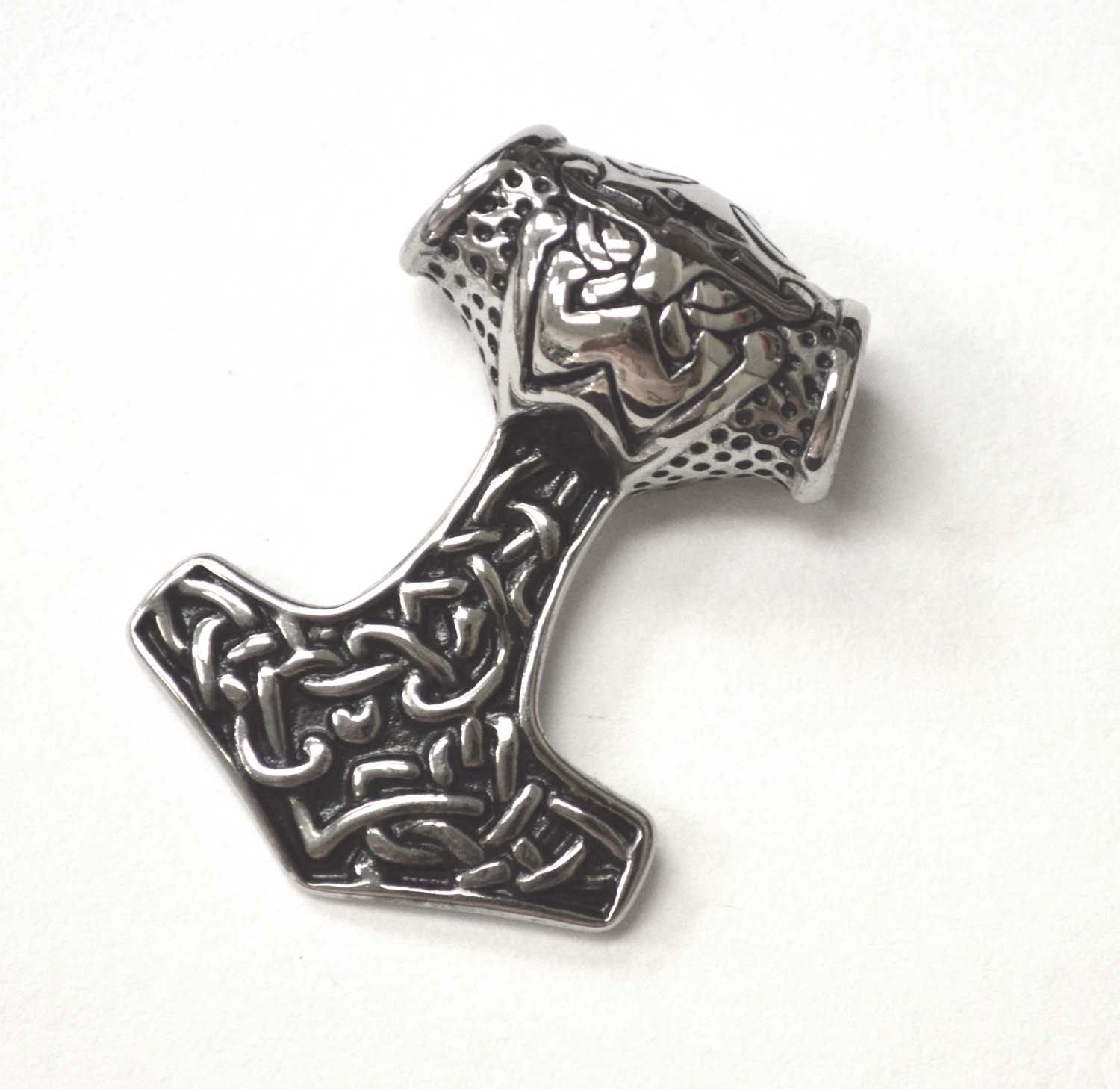Thor's Hammer Stainless Steel Pendant 86-2419S