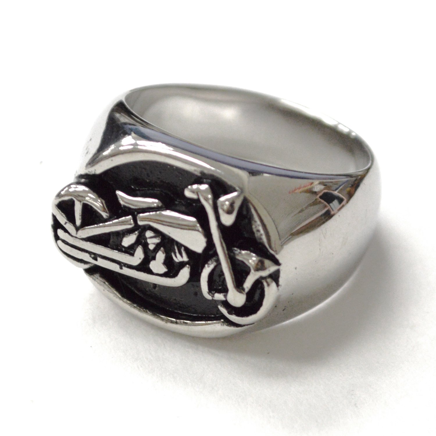 Motorcycle Stainless Steel Ring 81-1224
