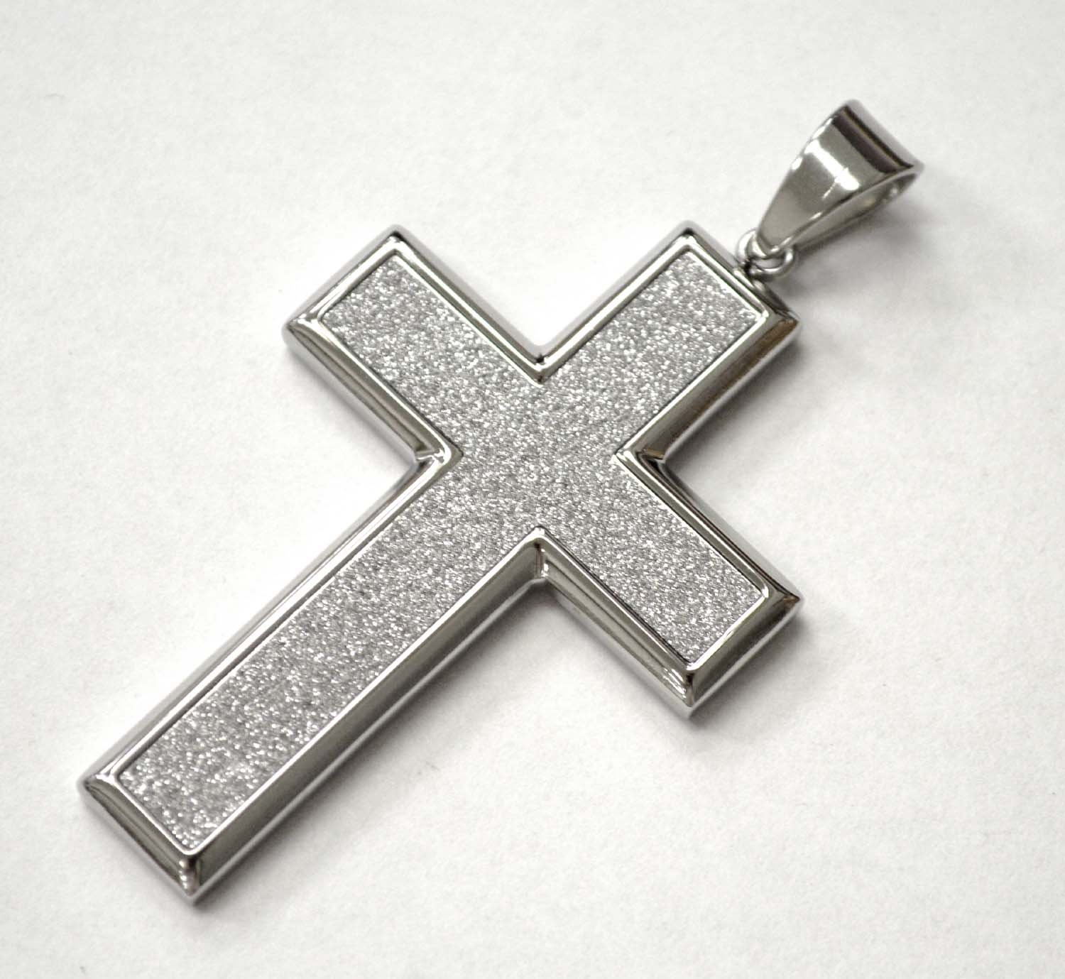 Glitter Cross Pendant 86-967S