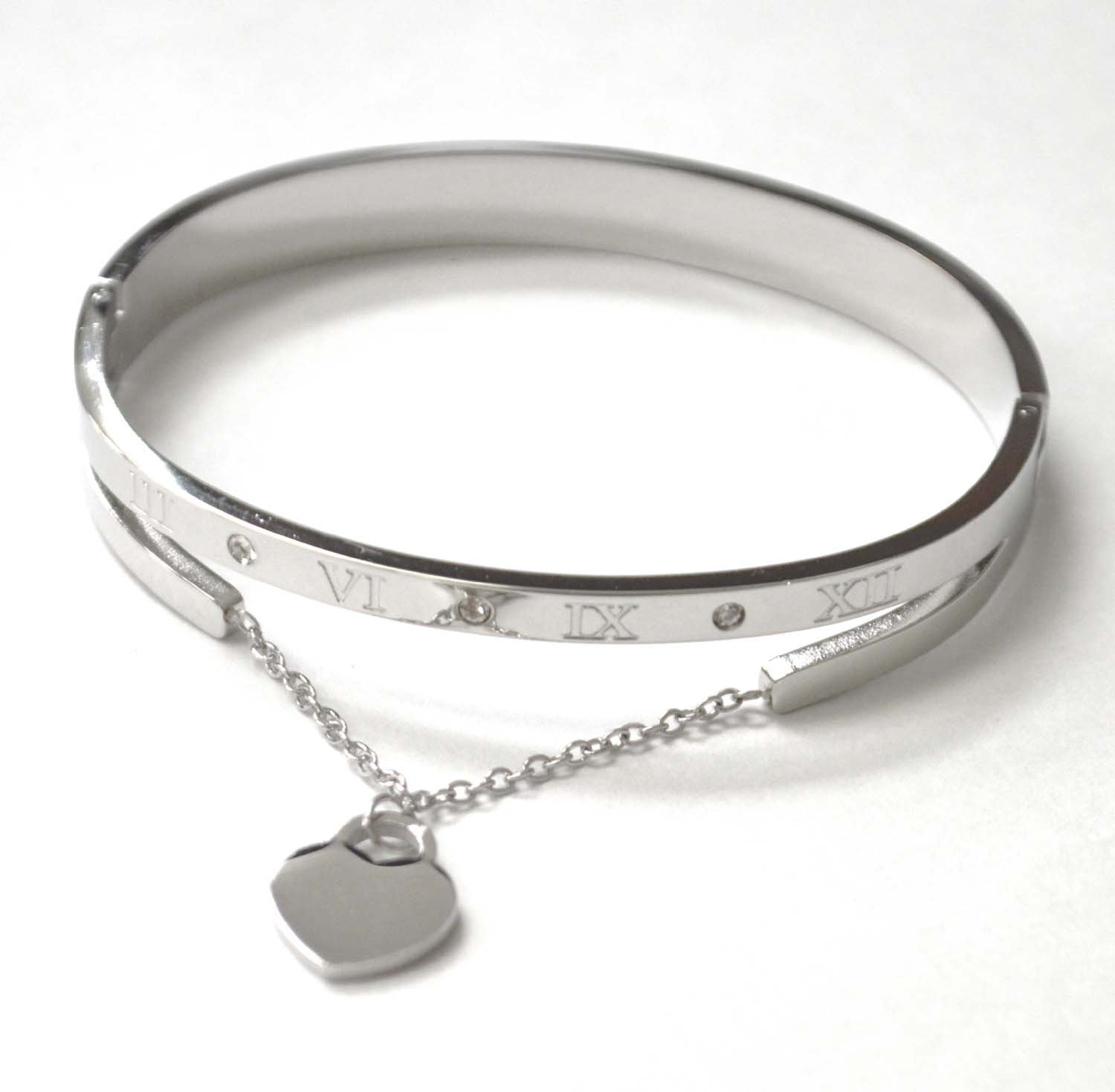 Designer Inspired Stainless Steel Bangle 84-1850S