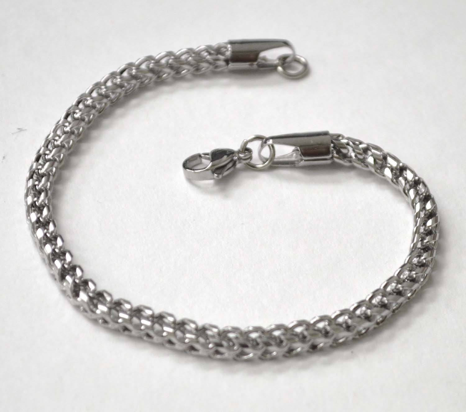 4mm Franco Stainless Steel Bracelet 84-215-4