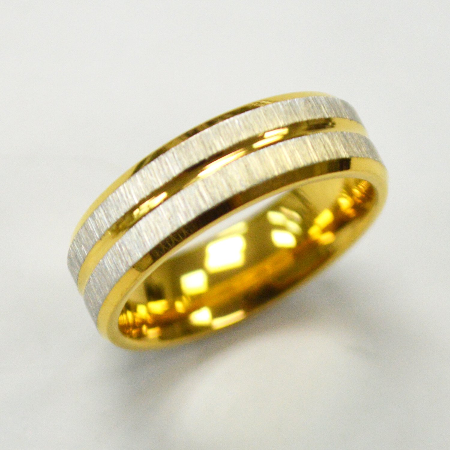 Gold IP Plated RING 81-1243-2T