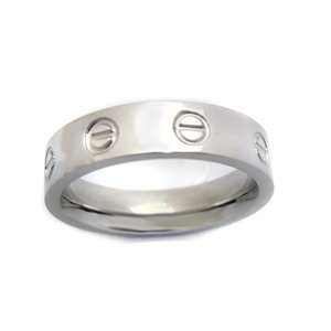 Designer Inspired Stainless Steel Ring  81-431-6