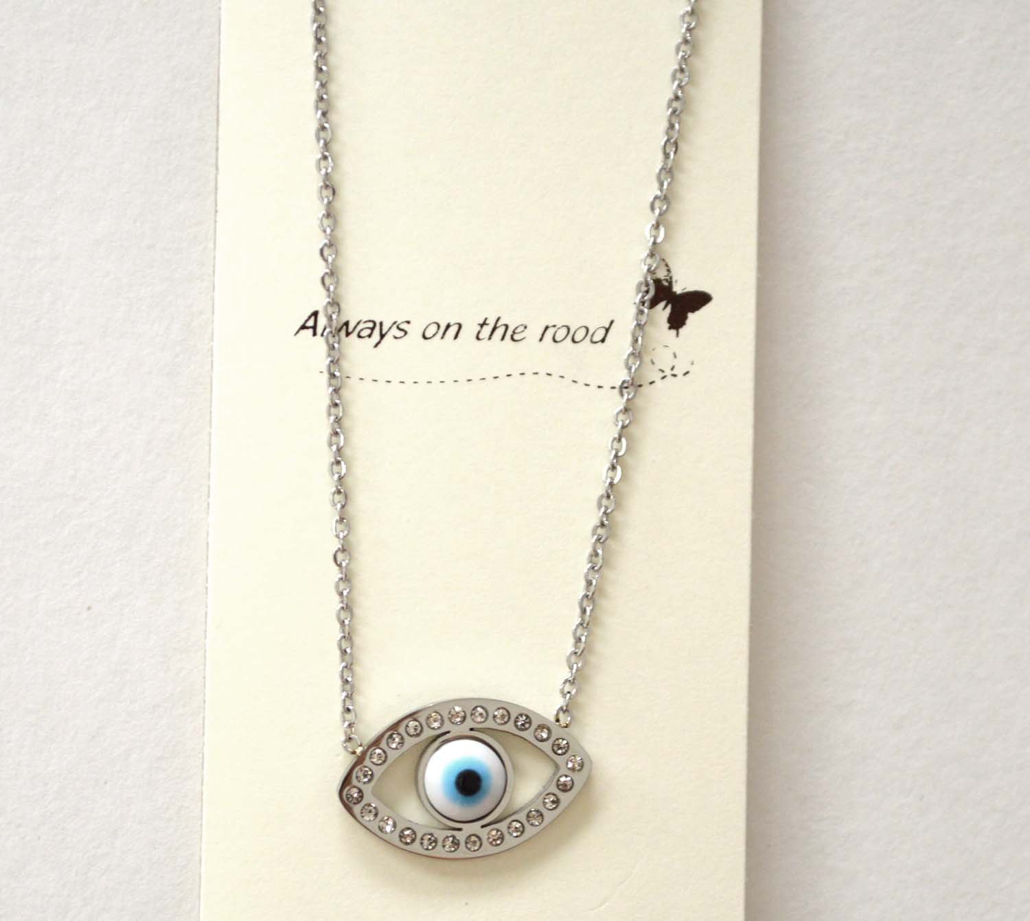 Eye Stainless Steel Necklace 85-277S