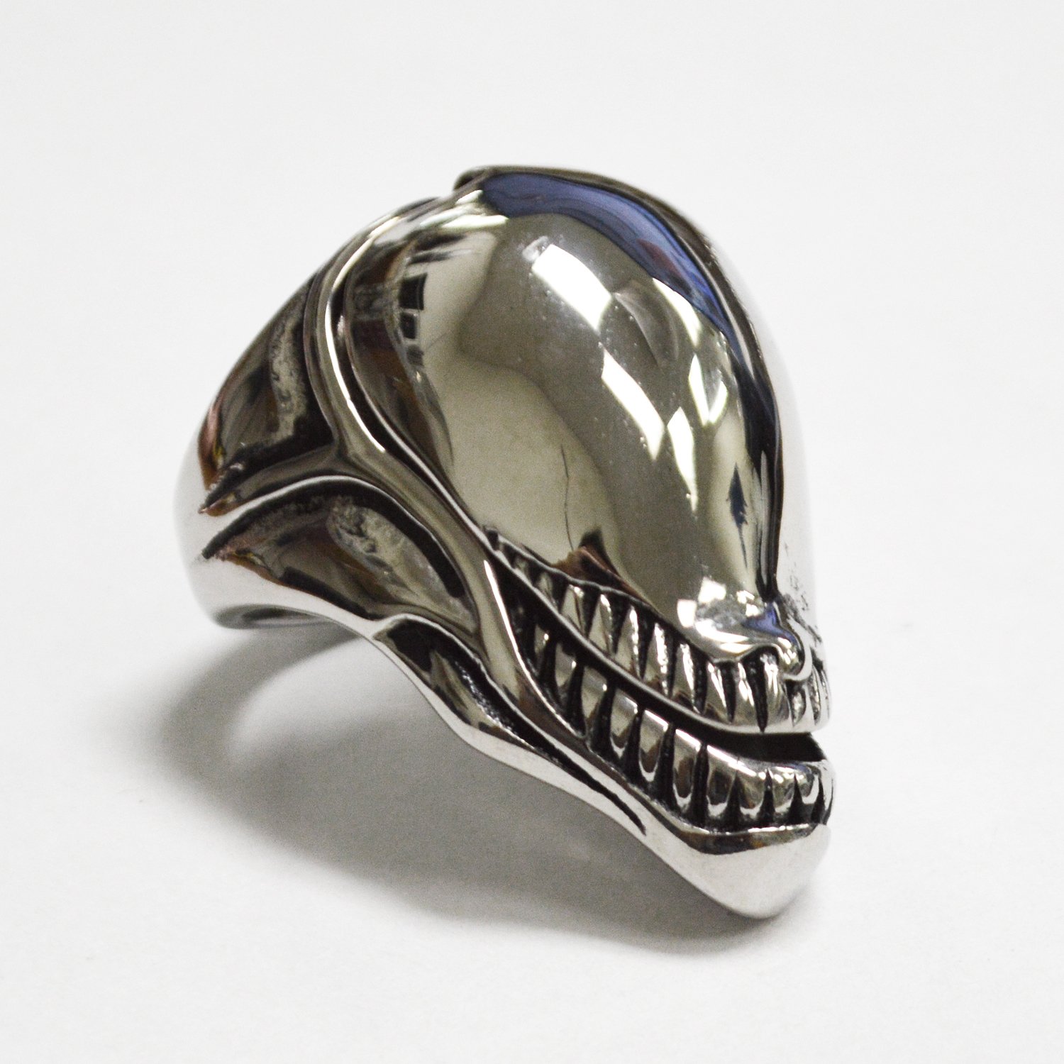 Alien Head Open Up Ring 81-1411