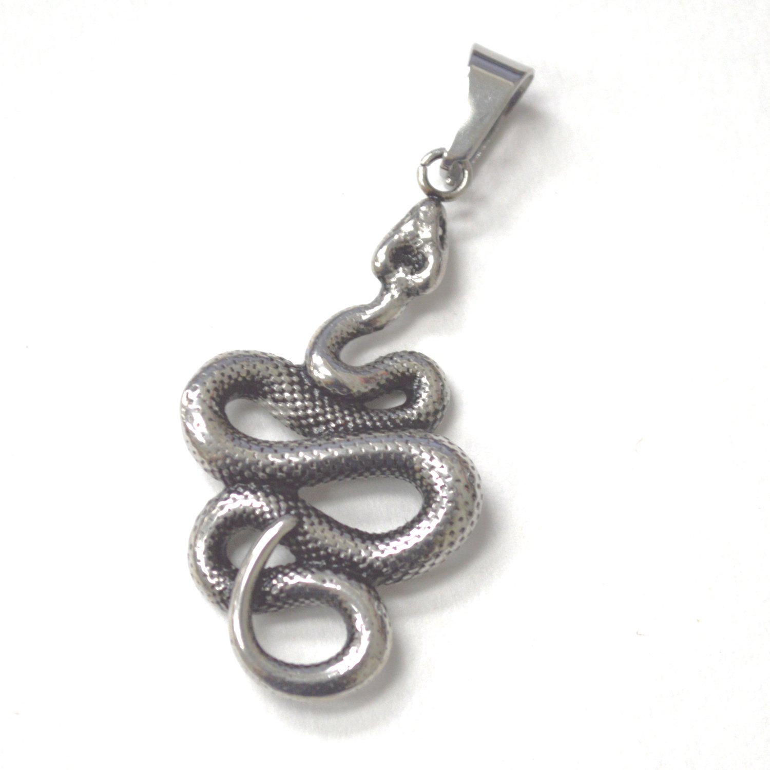 Snake Stainless Steel Pendant 86-3074S