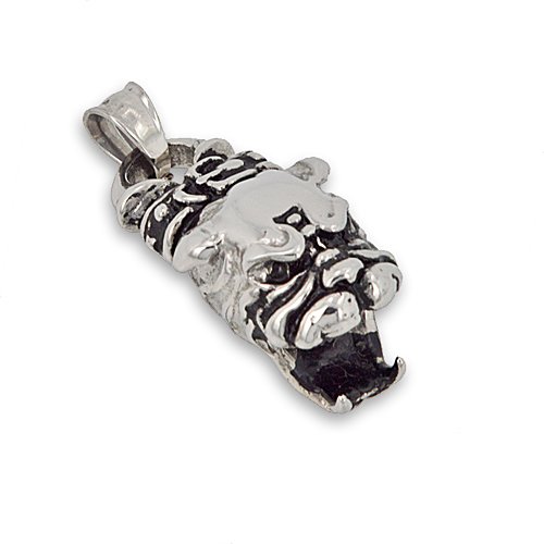 DOG HEAD WITH STONE Pendant 86-1512