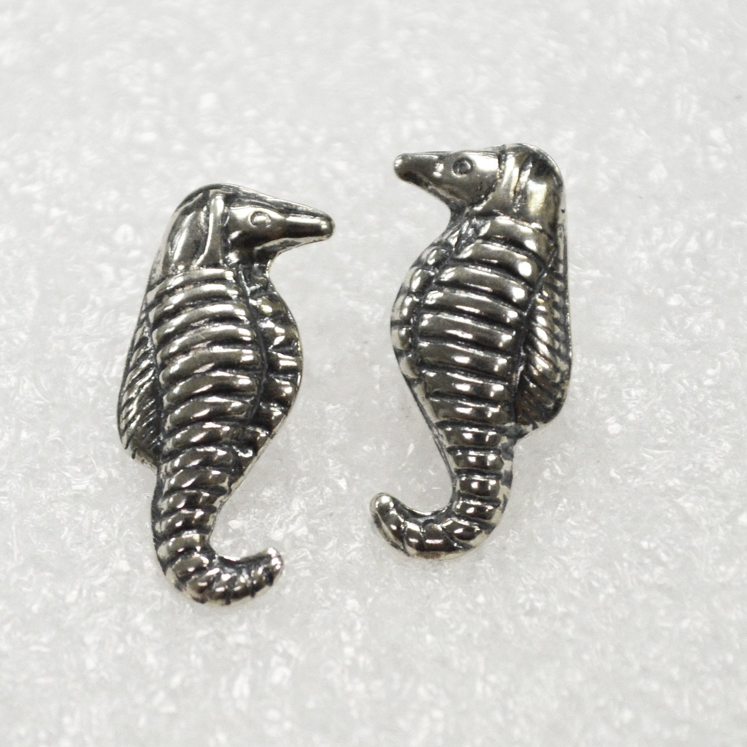 Seahorse Stud Earring Sterling Silver 53-5229
