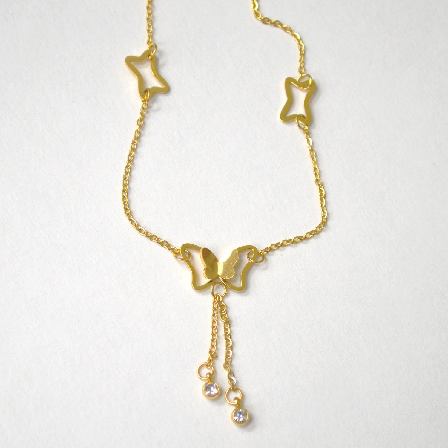 Butterfly Gold Plated Link 82-248G
