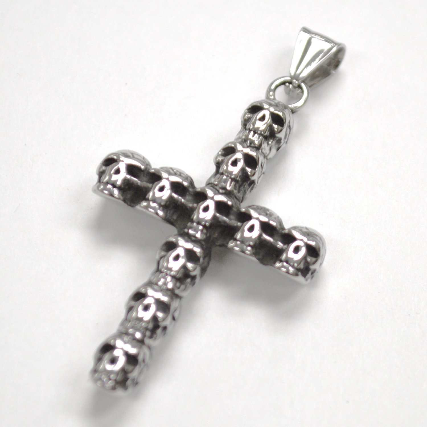Skull Cross Stainless Steel Pendant 86-2929