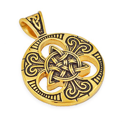 TRIQUETRA GOLD PLATED Pendant 86-1802G