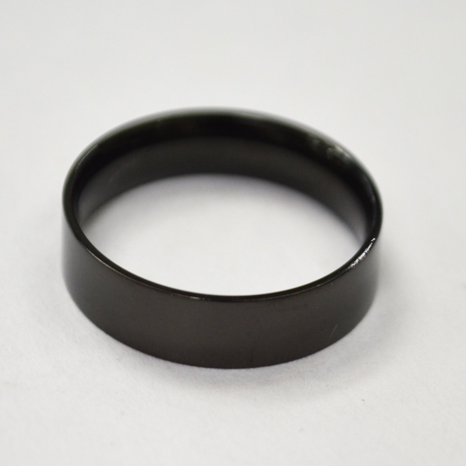 5mm Flat Black Plated Ring  81-215-5