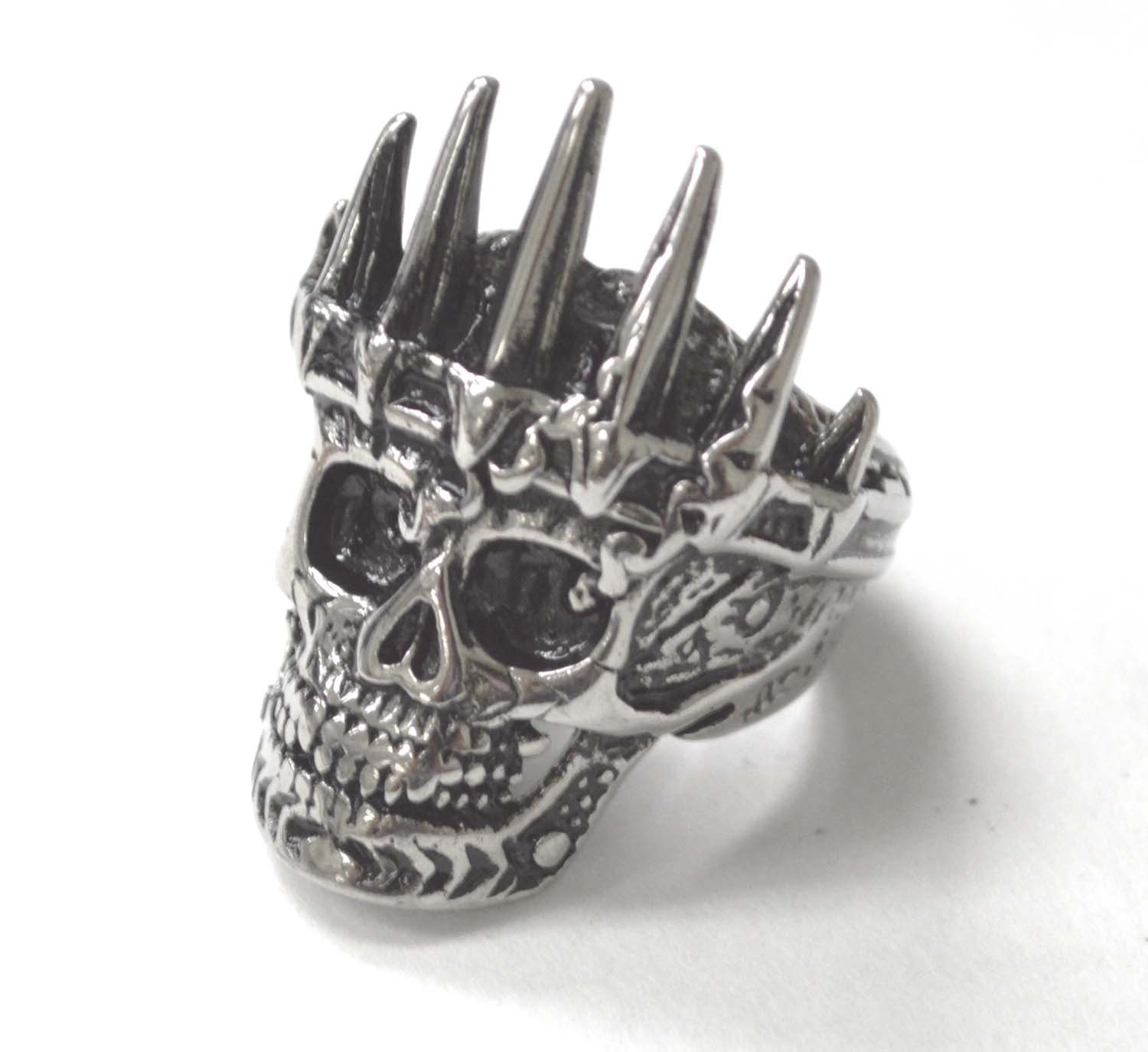 Skull Head Stainless Steel Ring 81-1555