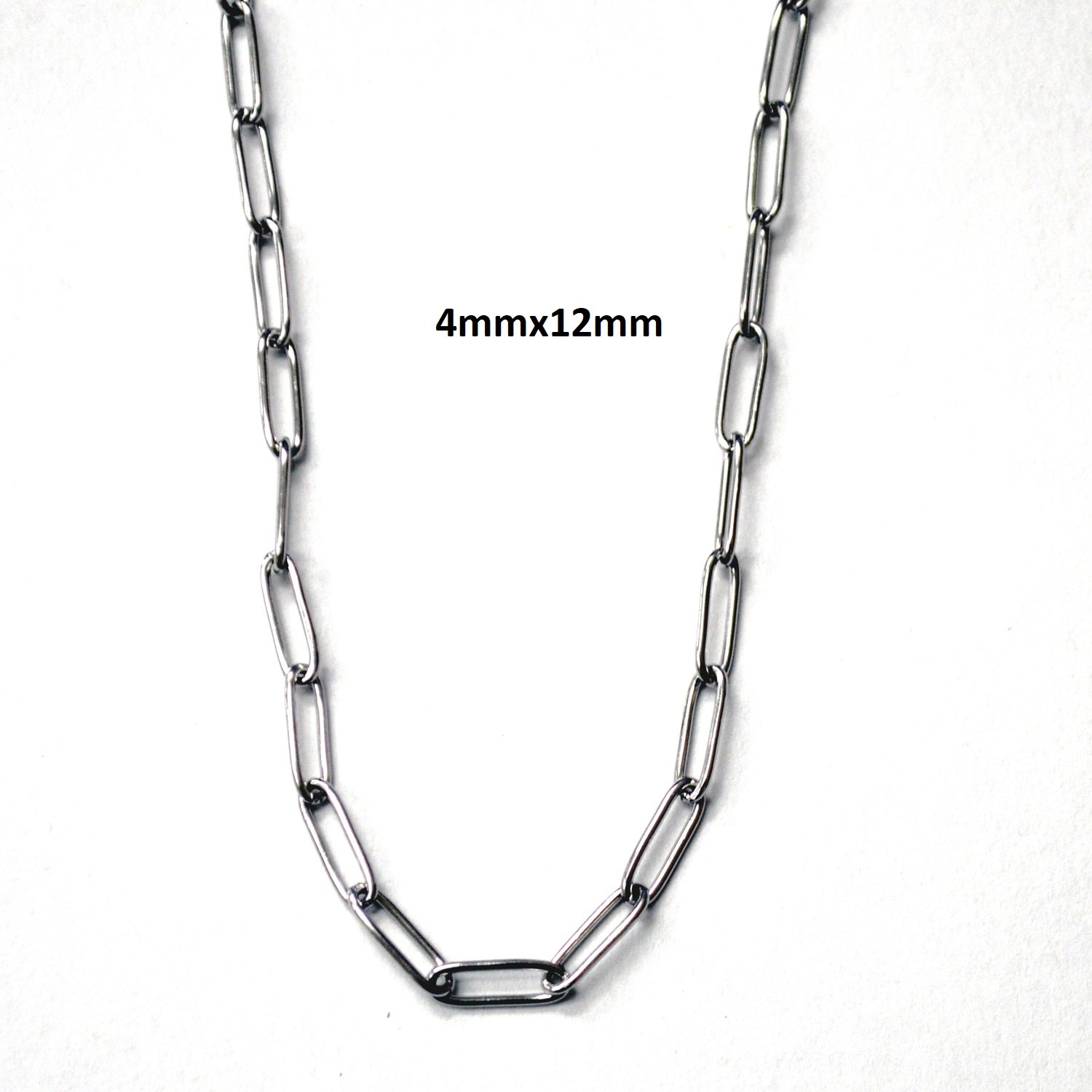 Paperclip Stainless Steel Chain 85-275S-4.12