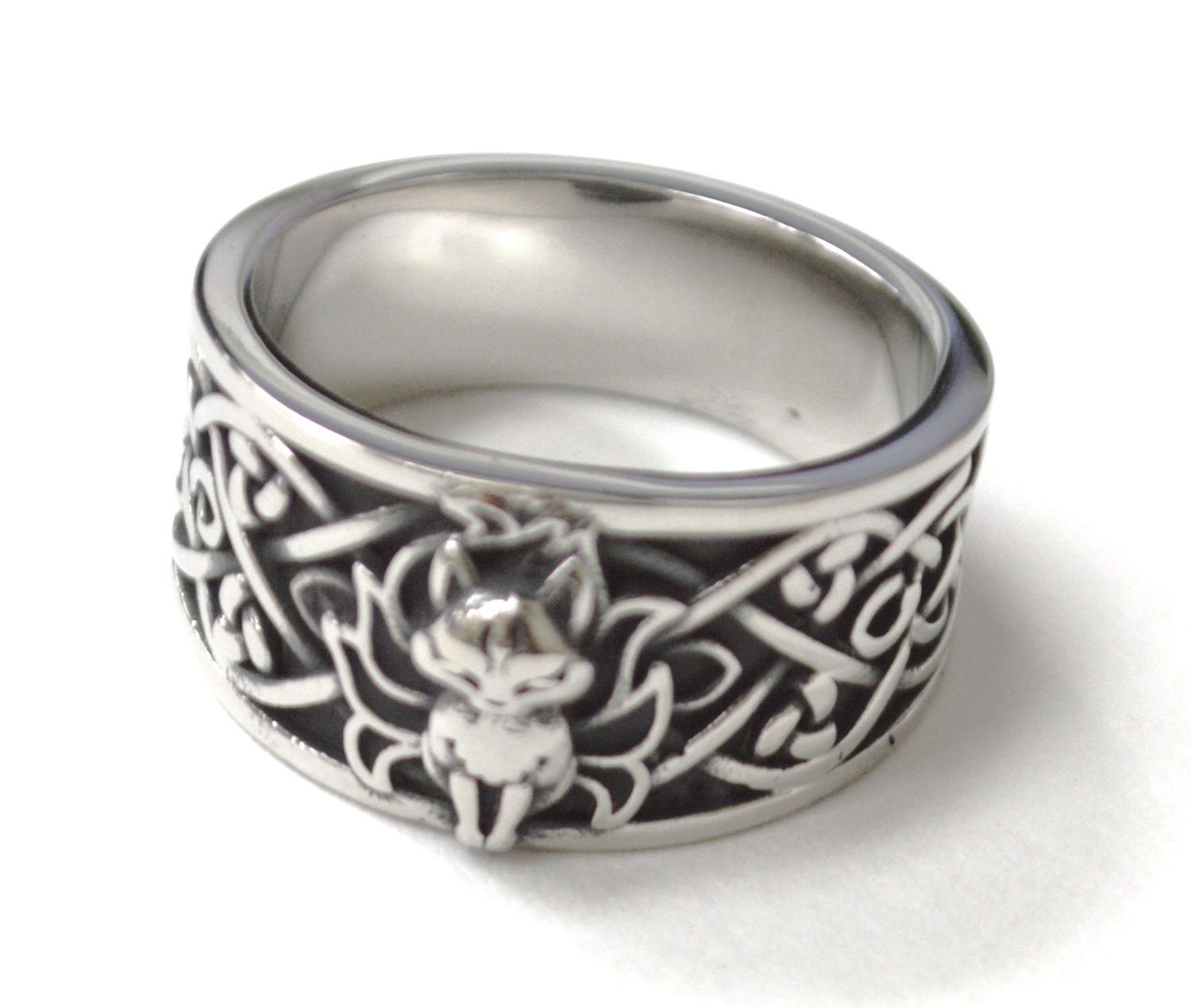 Fox Stainless Steel Ring 81-1652