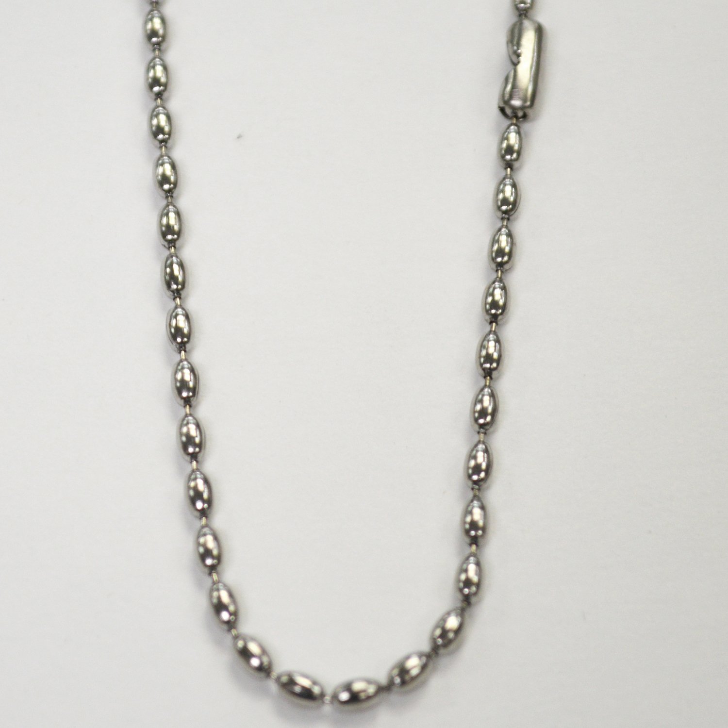 2.4m Rice Bead Stainless Steel 85-132