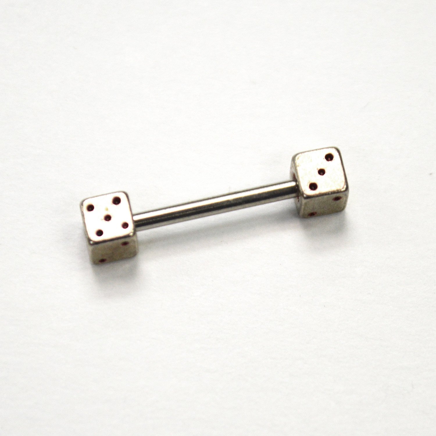 Dice Barbell Body Jewelry  (2 Pcs @ $1.02 ea)