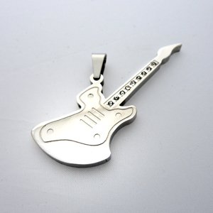 Guitar Pendant (24x58mm)