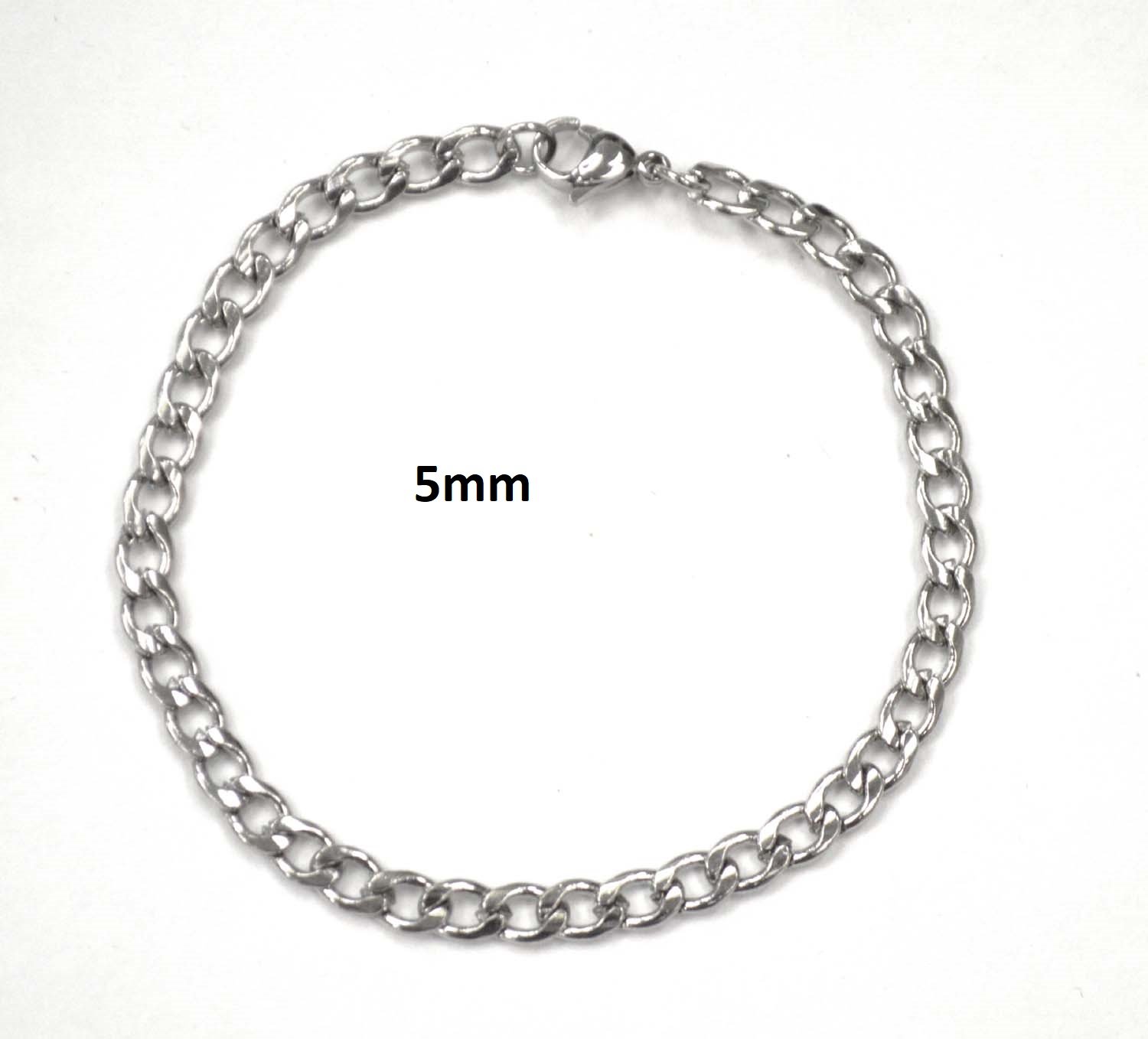 5MM CURB BRACELET 84-162-5 (2/Pkg)