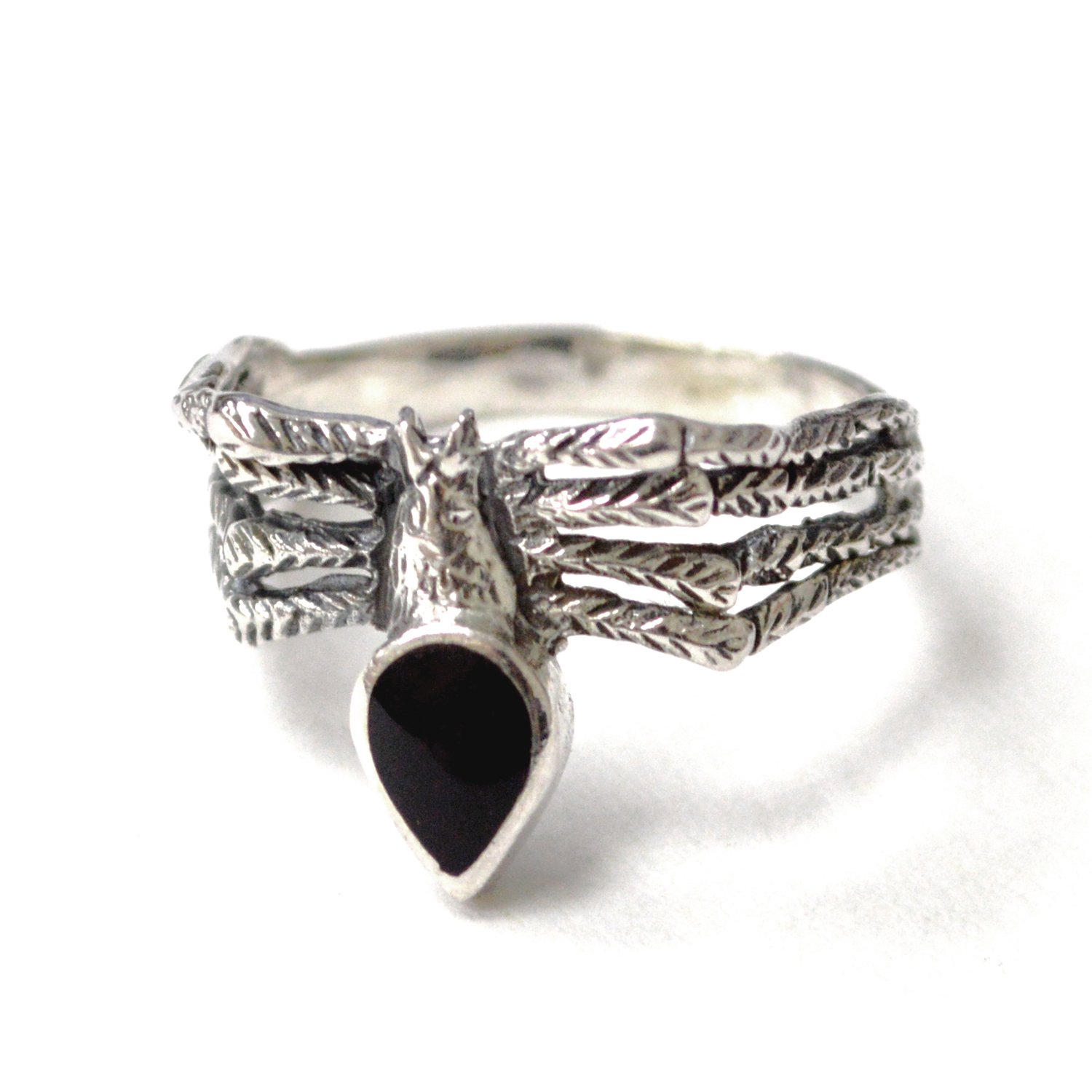 Spider Sterling Silver Ring 51-3100
