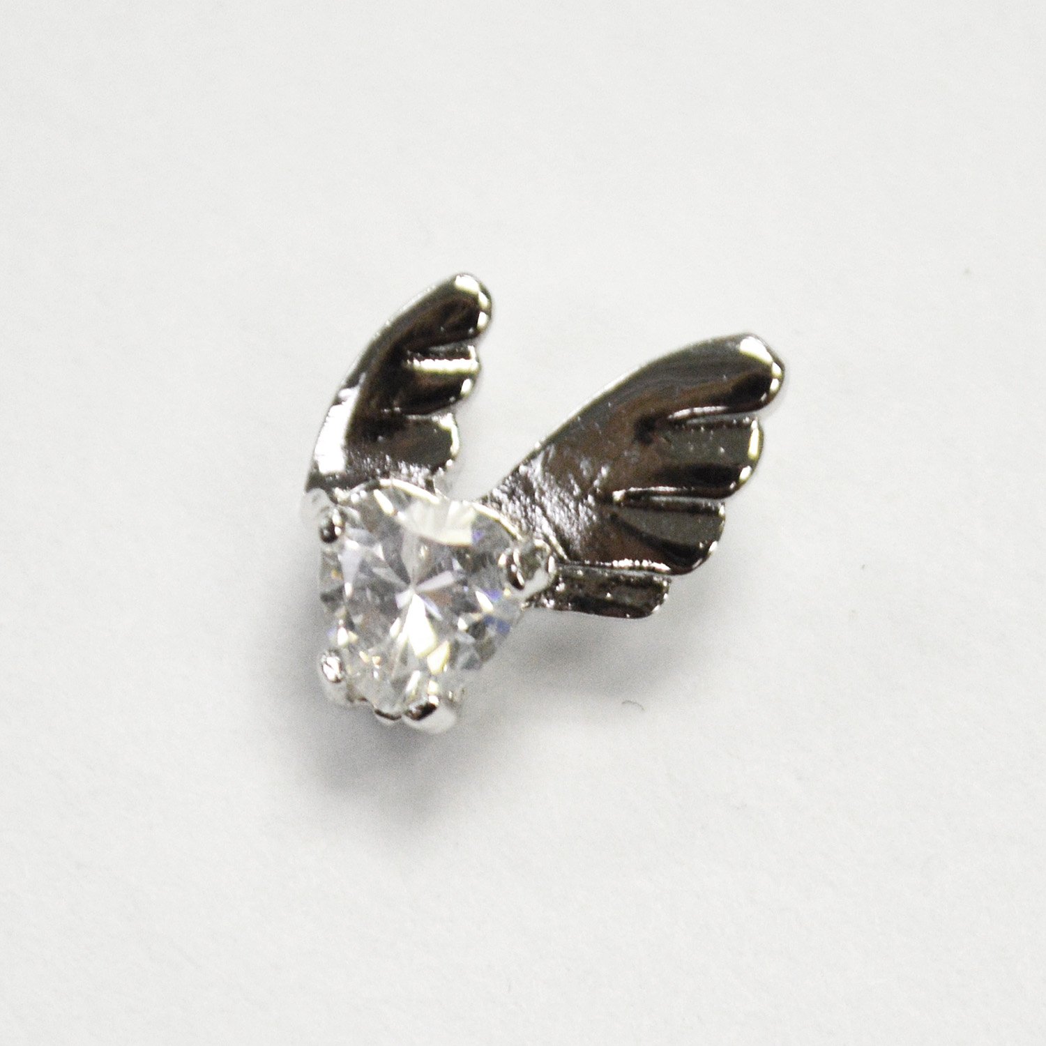 CZ Stone Pendant Sterling Silver 562037