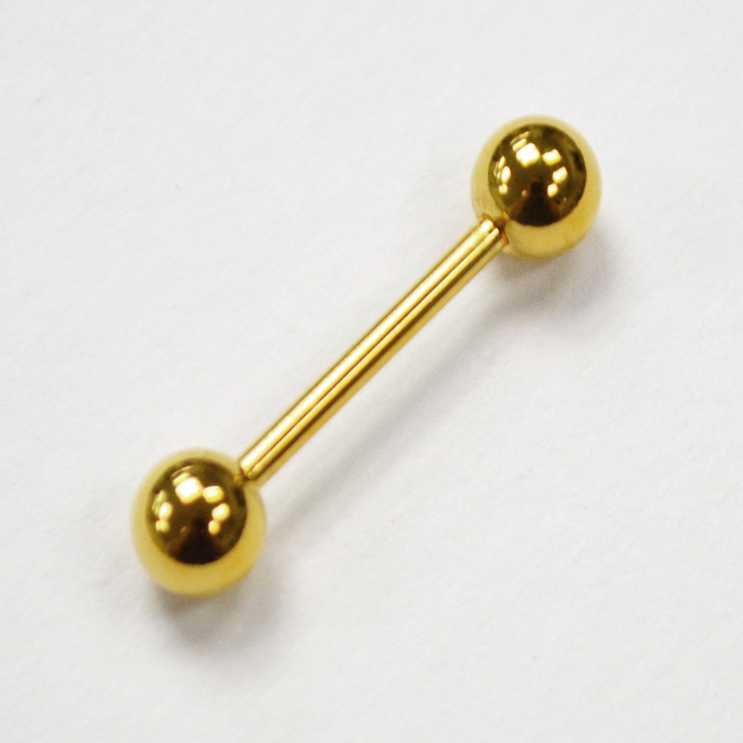 Titanium Nipple Barbell per pc