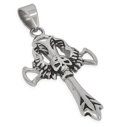 SKULL CROSS Pendant 86-1798