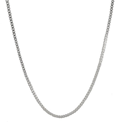 1.5mm BOX Silver Plated 85-134SP-1.5