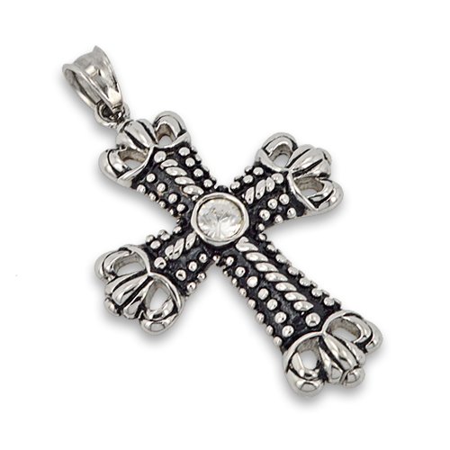 CROSS WITH CZ Pendant 86-1529M