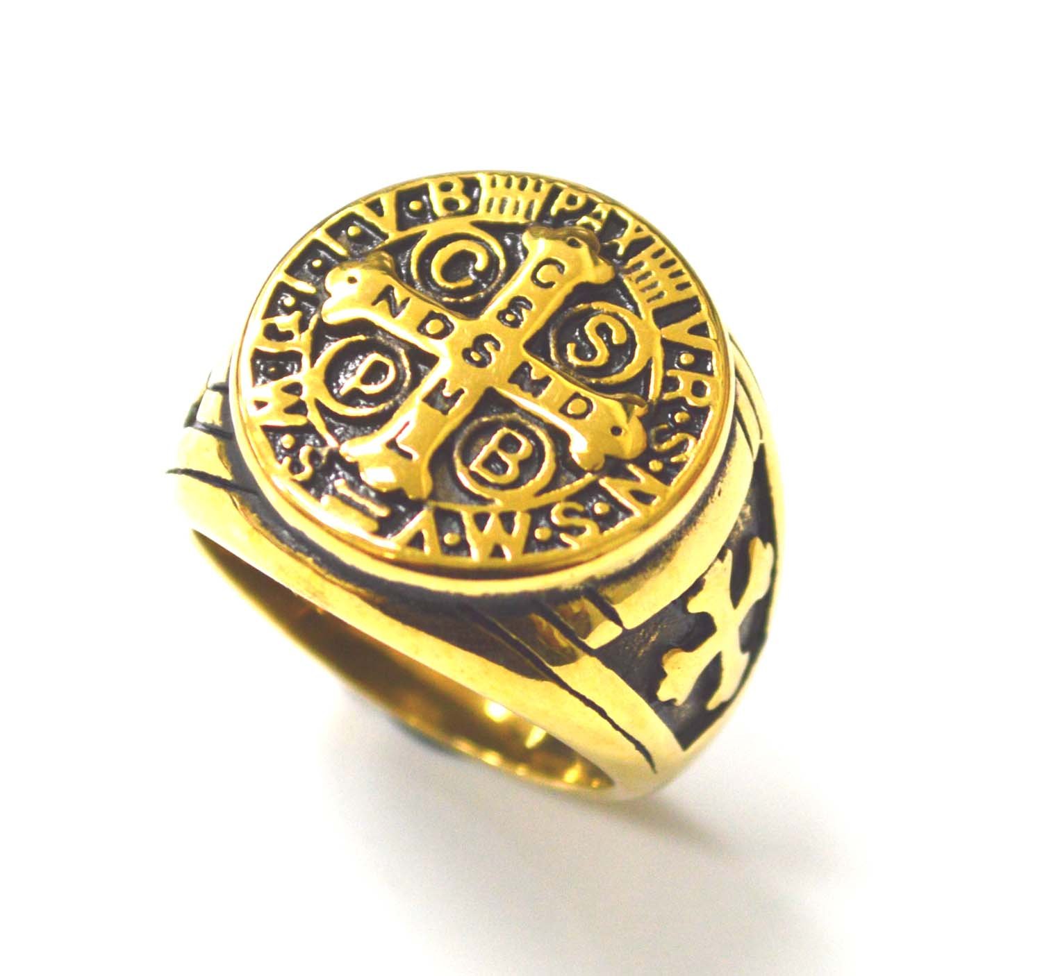 San Beneto Gold Plated Ring 81-1183G