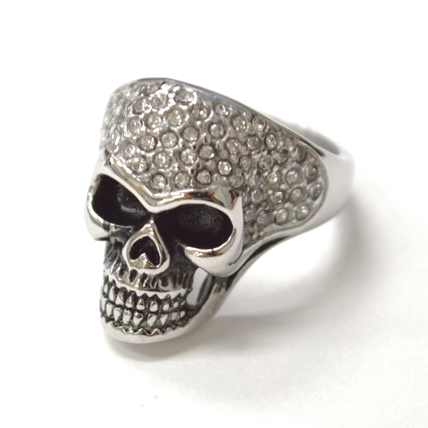 Skull Head Stainless Steel Ring 81-1834