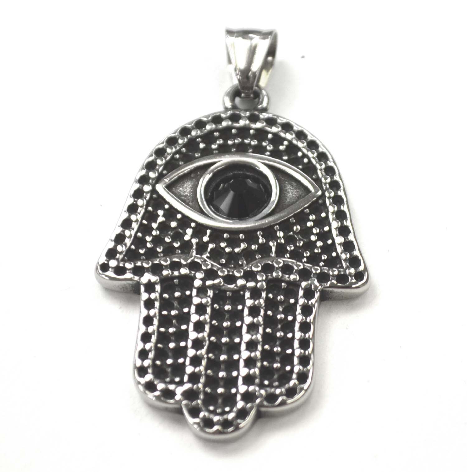 Hamza Stainless Steel Pendant 86-2347