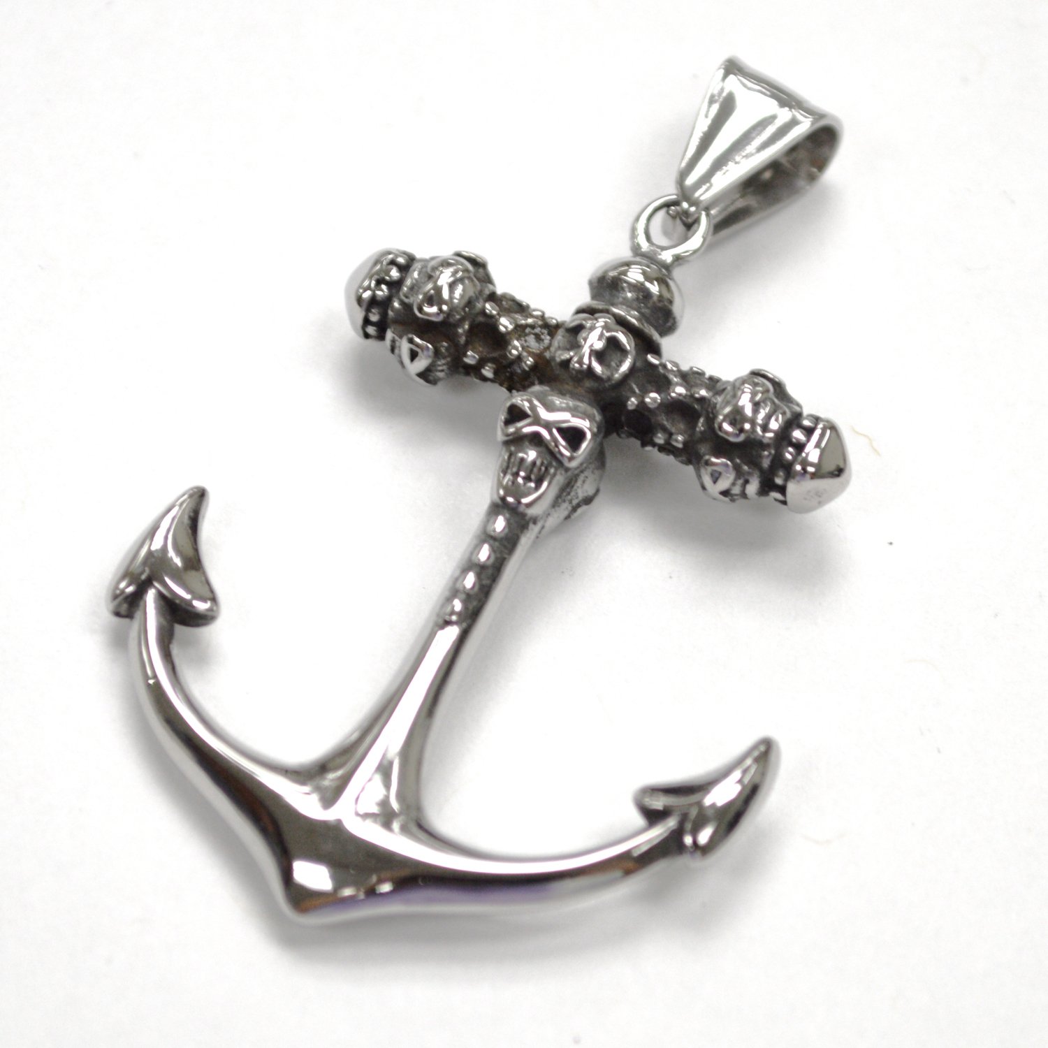 Anchor with Skull Pendant 86-2930