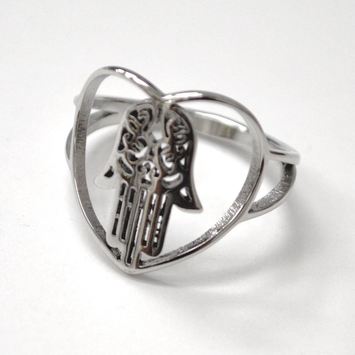 Hamza Stainless Steel Ring 81-1822