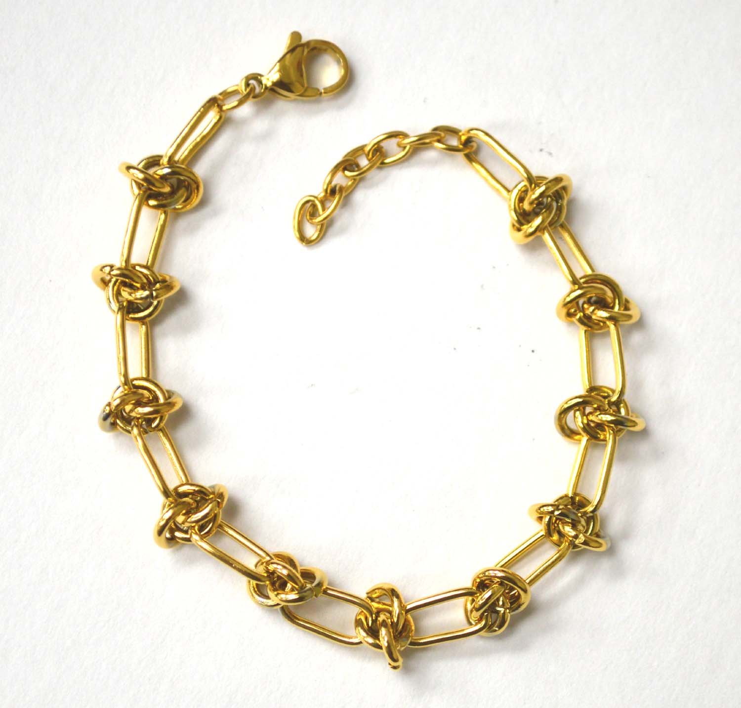 Gold IP Plated Bracelet 84-1865G