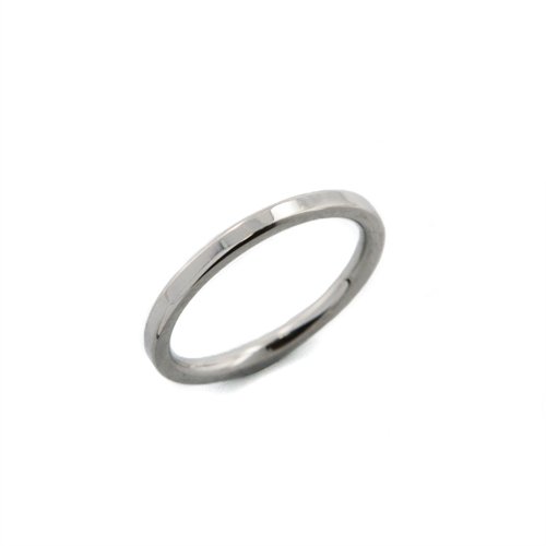 1mm SHINY FLAT BAND RING 81-403-1.5