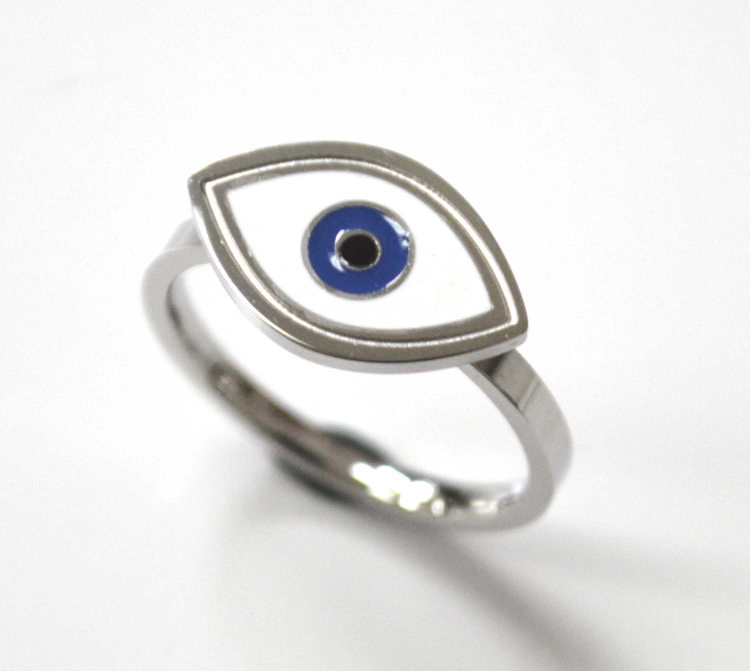 Eyeball Stainless Steel Ring 81-1520S